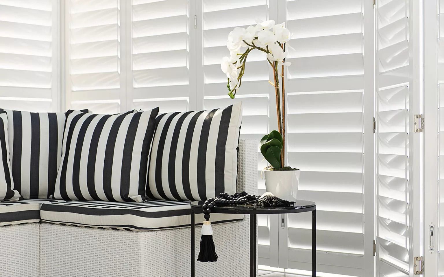 shutters full height white