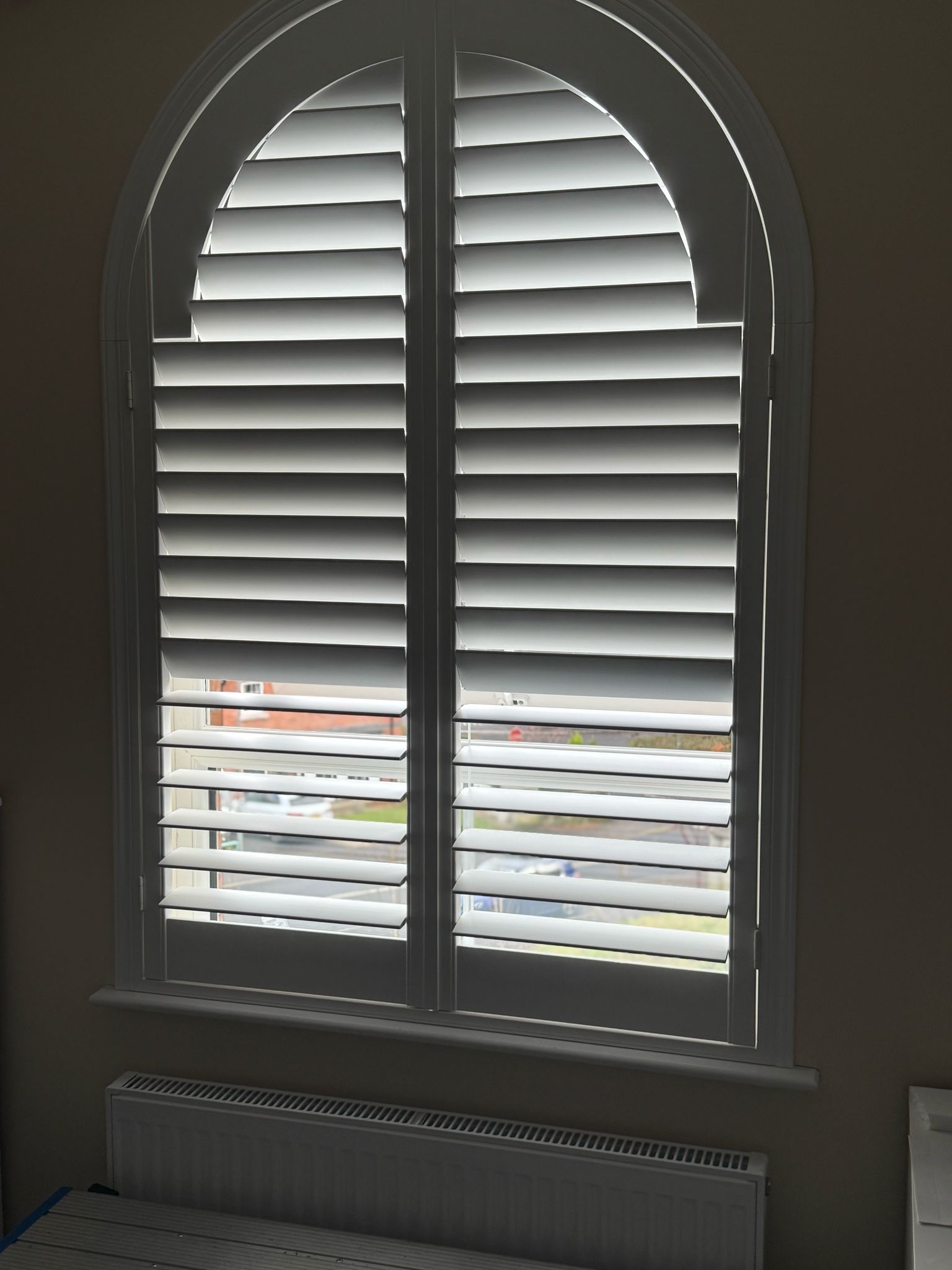 shaped shutters