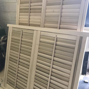 shutters wood without finish