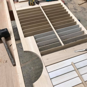 wood shutters crafting