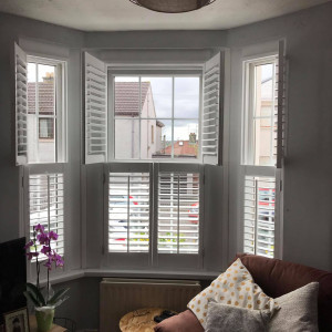 shutters interior at front open