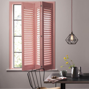 pink colour shutters