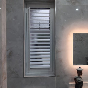 bathroom slim small shutter